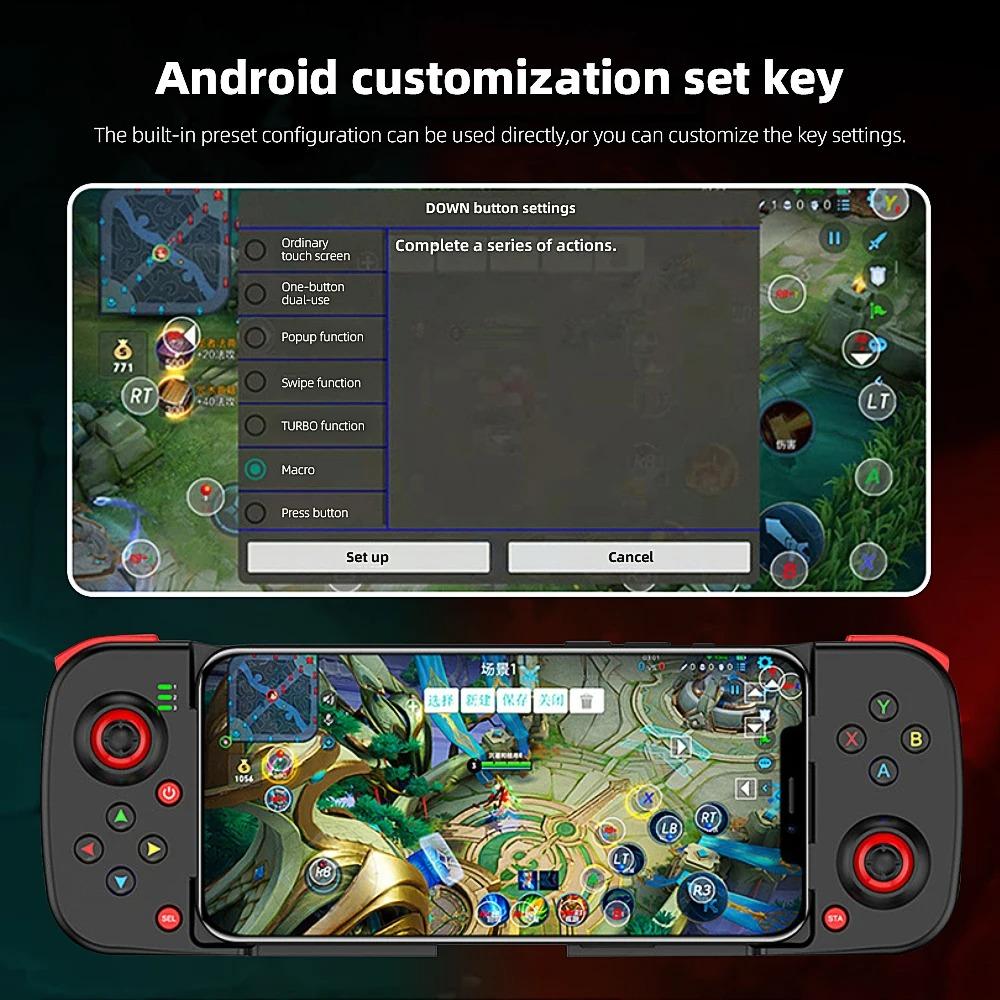 Cell Phone Gamepad for IPhone Android IOS Sony PS4 Switch PC Control Bluetooth Controller Trigger Pubg Mobile Game Pad Joystick