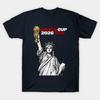 Statue of Liberty World Cup Trophy – USA 2026 Soccer Line Art Design T-Shirt