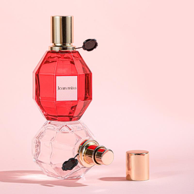 Ladies Perfume Fresh Natural Lasting Eau De Perfume Rose Ruby Flower Bloom Perfume