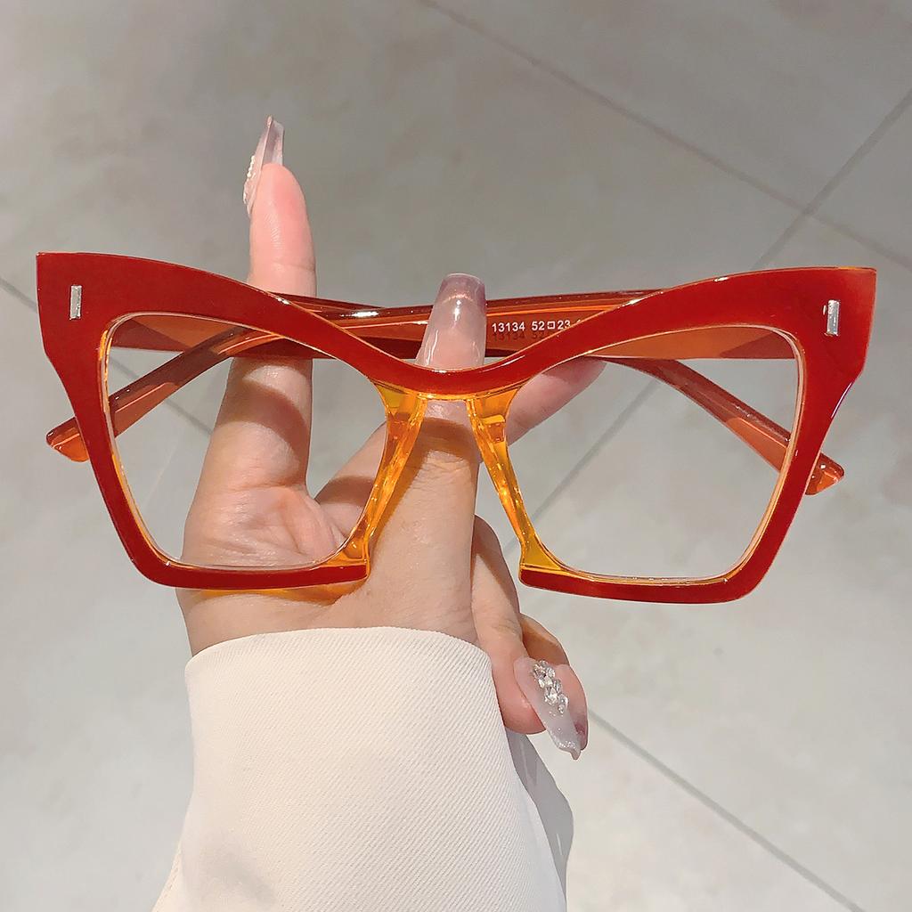 Vintage Leopard Trends Frames Women Fashion Brand Decor Eyeglasses Popular Oversize Po Multi Color Ladies Eyewear