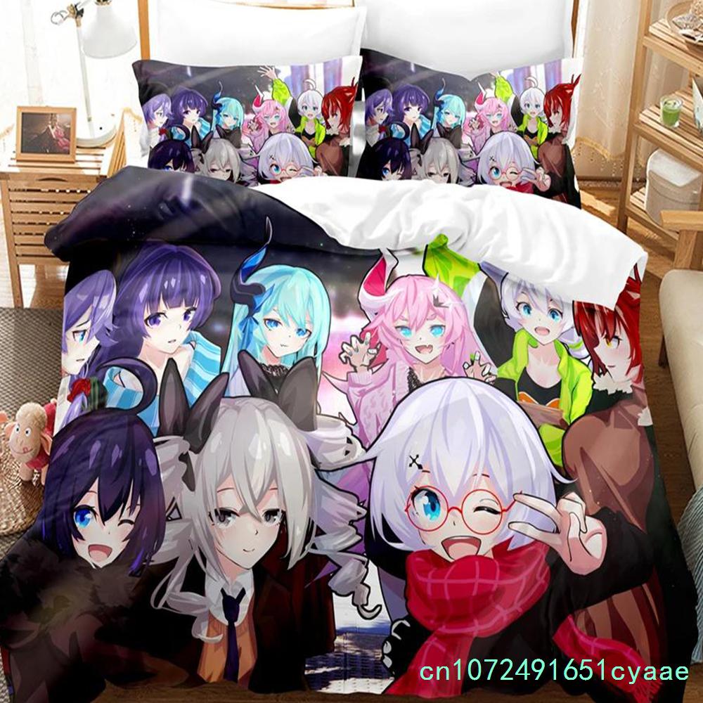 3D Anime Honkai Impact 3rd Pościel Z nadrukiem Dekoracyjny Zestaw 2/3 szt. Poszewka na kołdrę Pościel Pokrowiec na kołdrę Domowy Dla dorosłych Dziecka Nastolatka