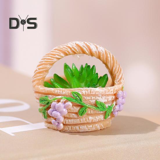 4Pcs Elephant Figurine Exquisite Realistic Resin Micro Landscape Decor Animal Miniature