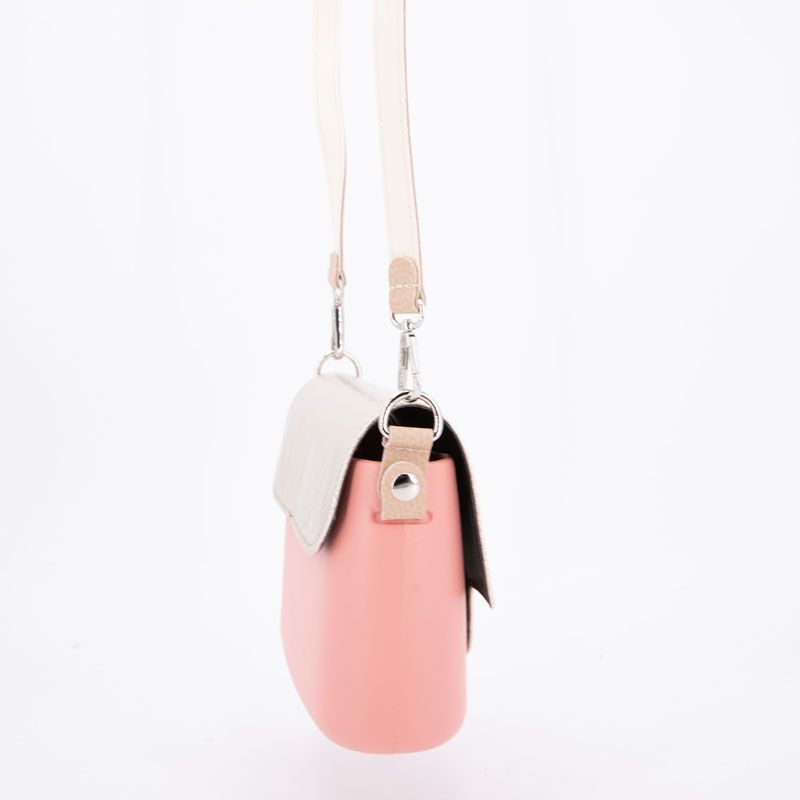 Sac à main bandoulière amovible rabat fermoir aimanté Femme O BAG