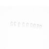 100pcs High Temperature Resistance Jump Rings Pyrography Wire Tips Wire  Ceramic Jewelry