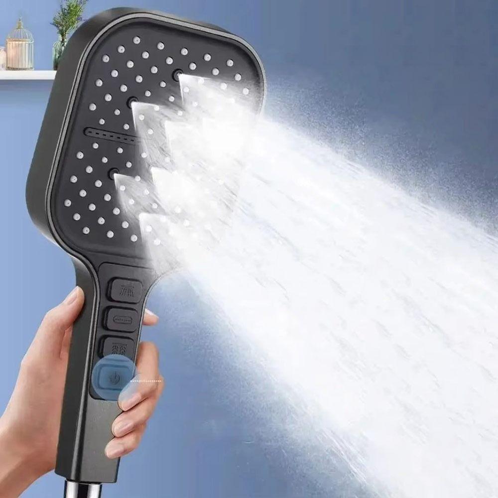 Water Saving Shower Head 7 Modes Adjustable Shower Sprayer Bathroom Accessories Rainfall Shower