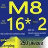 Heavy-Duty Galvanized Metal Flat Washers: Thickened Iron Rings M4 M5 M6 M8 M10