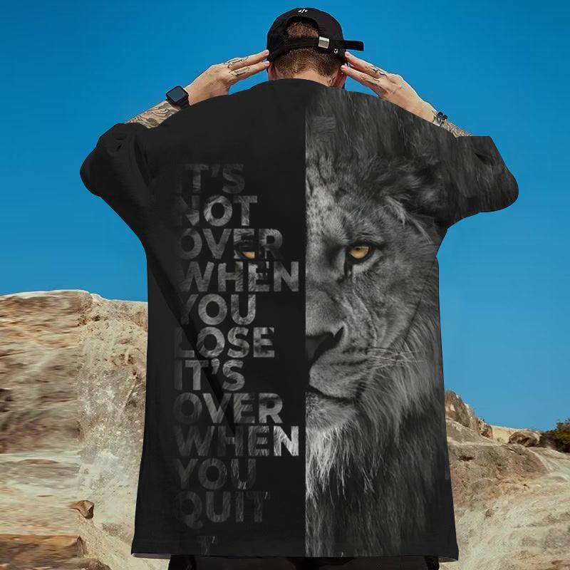 

Футболки с животными для мужчин с 3d принтом волка Street Harajuku, топы с короткими рукавами, футболки, летняя повседневная спортивная рубашка, свободная футболка большого размера 6XL