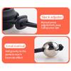 Male Drop Ball Heavy Weight Stretcher Silicone Penis Cock Rings Metal Hanger for Enlargement Extender Pull Eexercise Corpus Cavernosum Sex Toys Man