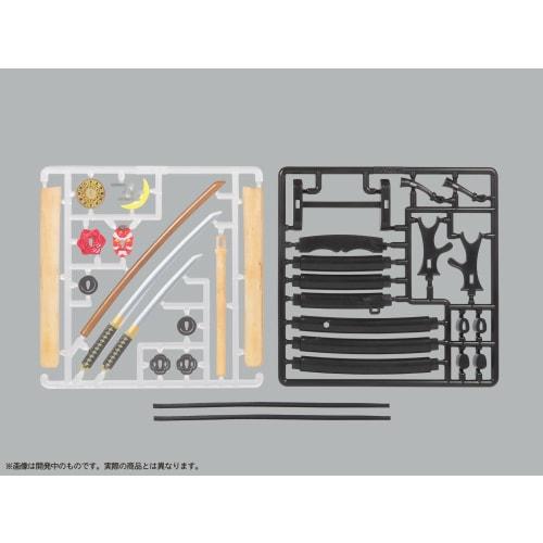 DIG Pripla Figure Weapon Samurai Hobby Full Color Printed Plastic Kit