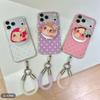 New Candy Color Polka Dots Turn Girl Suitable for Apple 17promax Magnetic Suction 17pro Mobile Phone Case 16