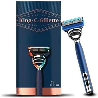 Razor - GILLETTE - King Shave &; Edging - 1 Piece - Optimal Comfort - For Men