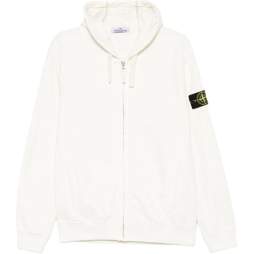 Stone Island Solid Color Hooded Long