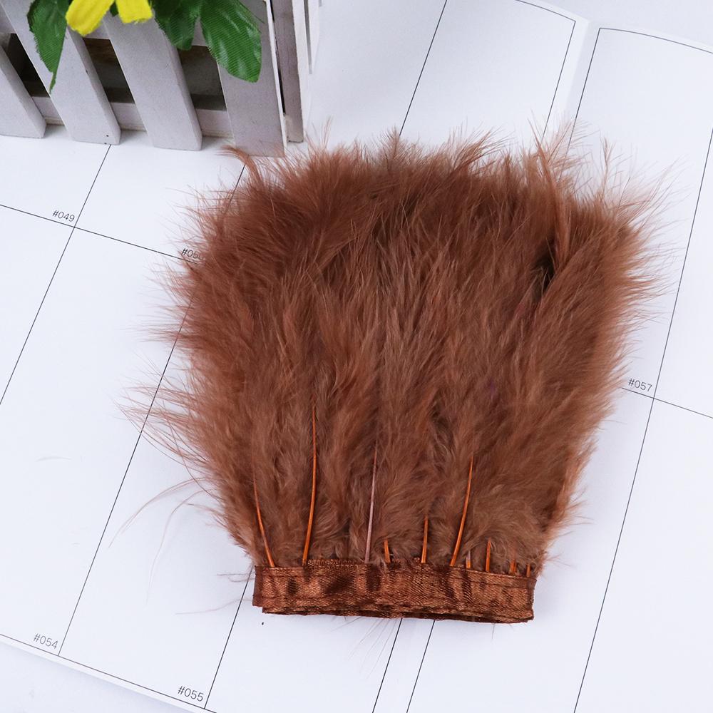2 5 10 Meter Color Turkey Marabou Feathers Trim 4-6Inch Plumes Fringe For Sewing Crafts Wedding Party Dress Decoration