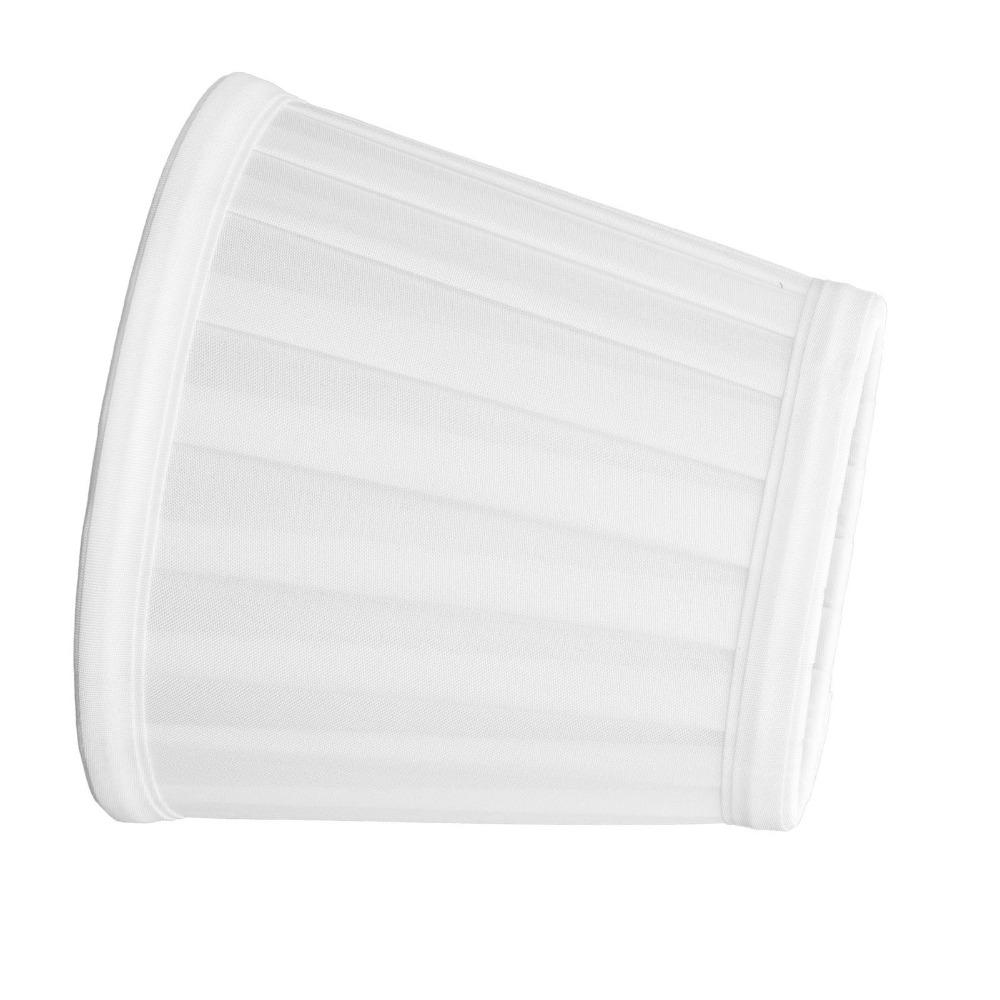 2PCS Fabric Small Lamp Shades Clip On Design Modern Simple Lampshade Clip On Lampshade  Chandelier