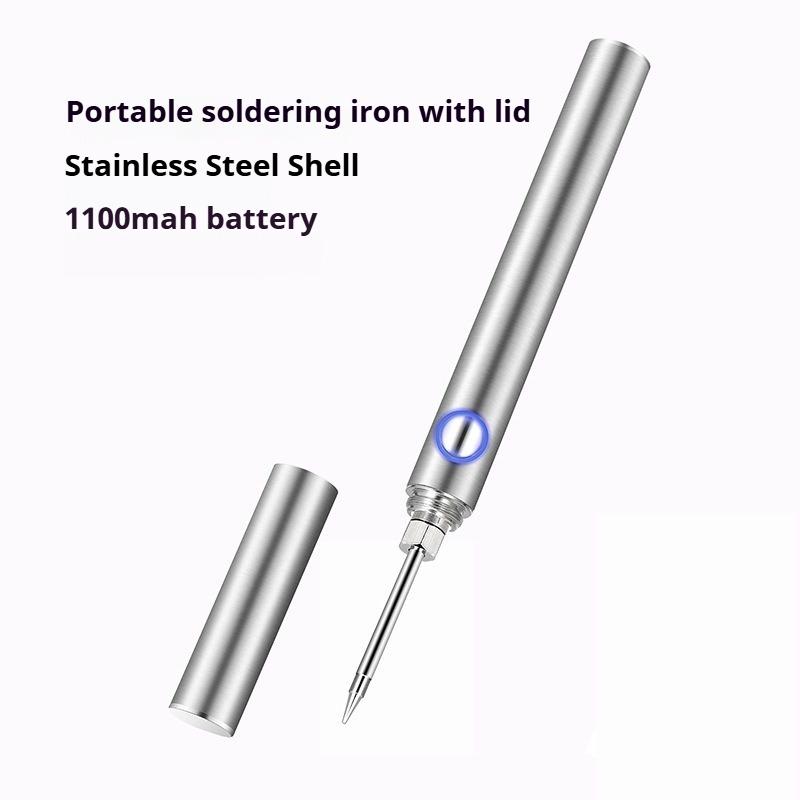 Smart Cordless Soldering Pen USB Repair Welding DIY Soldering Iron Kit