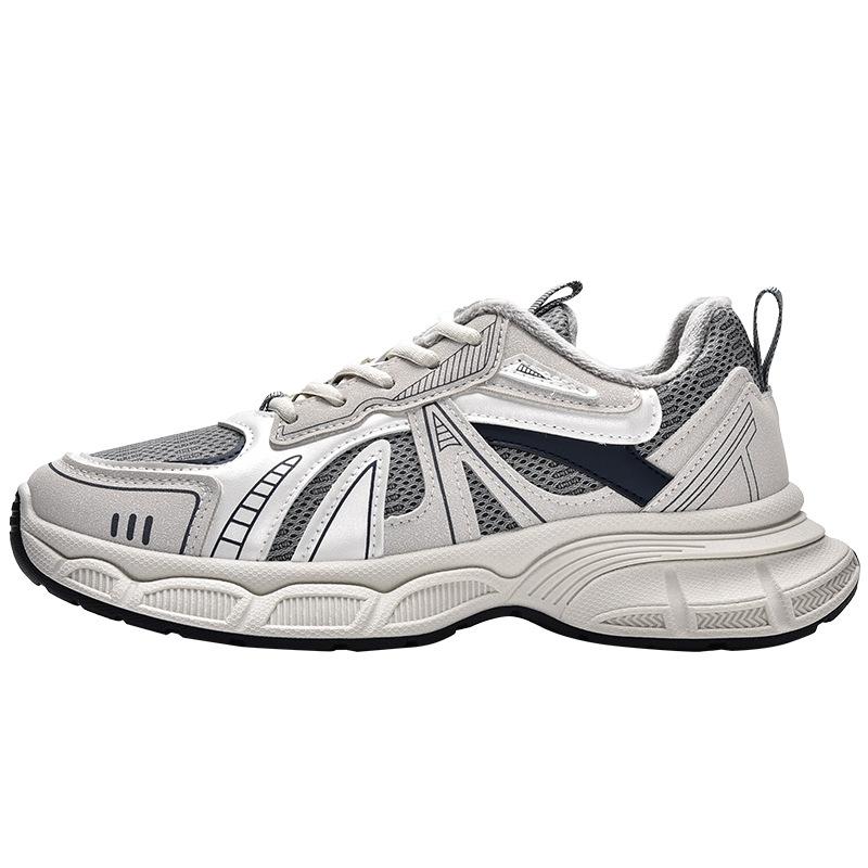 Winter new thick-soled velvet dad shoes design casual shoes 31401