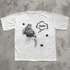 Hmm Funny Thinking Cat T-shirt, Silly Cats Shirt, Y2k Graphic Tee, Unhinged Clothes, Weird Tshirt, Brainrot Shirts, Gift for Her Him