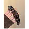 Vintage Leopard Print Banana Hairpin Ponytail Twist-up Clip for Displaying Hair Volume At The Back of The Head - Clip