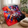 AC Mailand Thema Decke Weiche Flanelldecke Plüsch Überwurfdecke Gemütliche Sofa Bettdecke für Heimdekoration