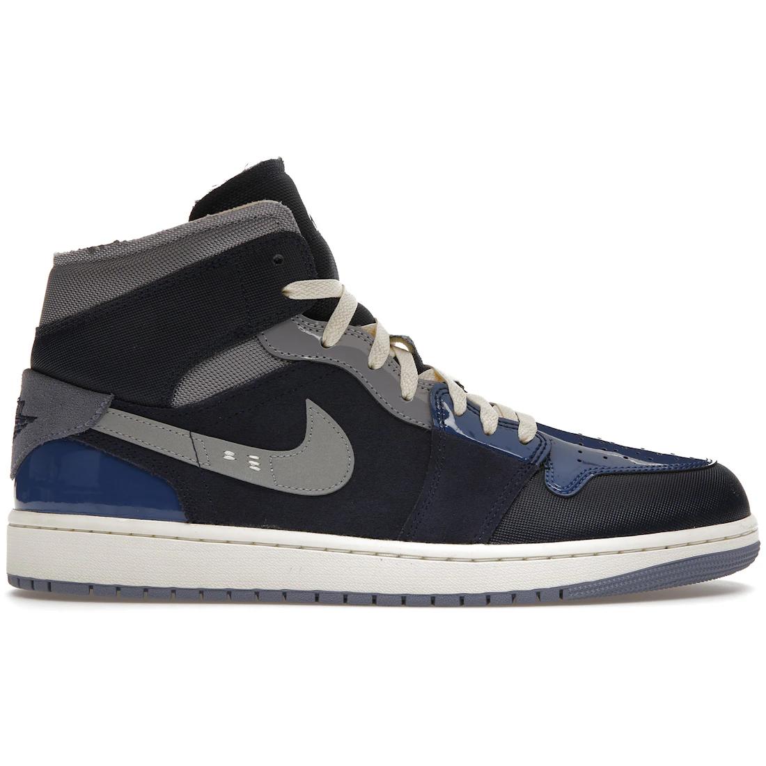 

Кроссовки Jordan 1 Mid SE Craft Obsidian French Blue Ashen Slate White(ДР8868-400) 42.5