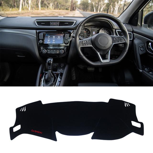 Car Dashboard Avoid Light Sun Shade Pad Cover Mat Carpets Anti-UV For  Qashqai J11 2014-2017 2018 2019 2020 Accessories