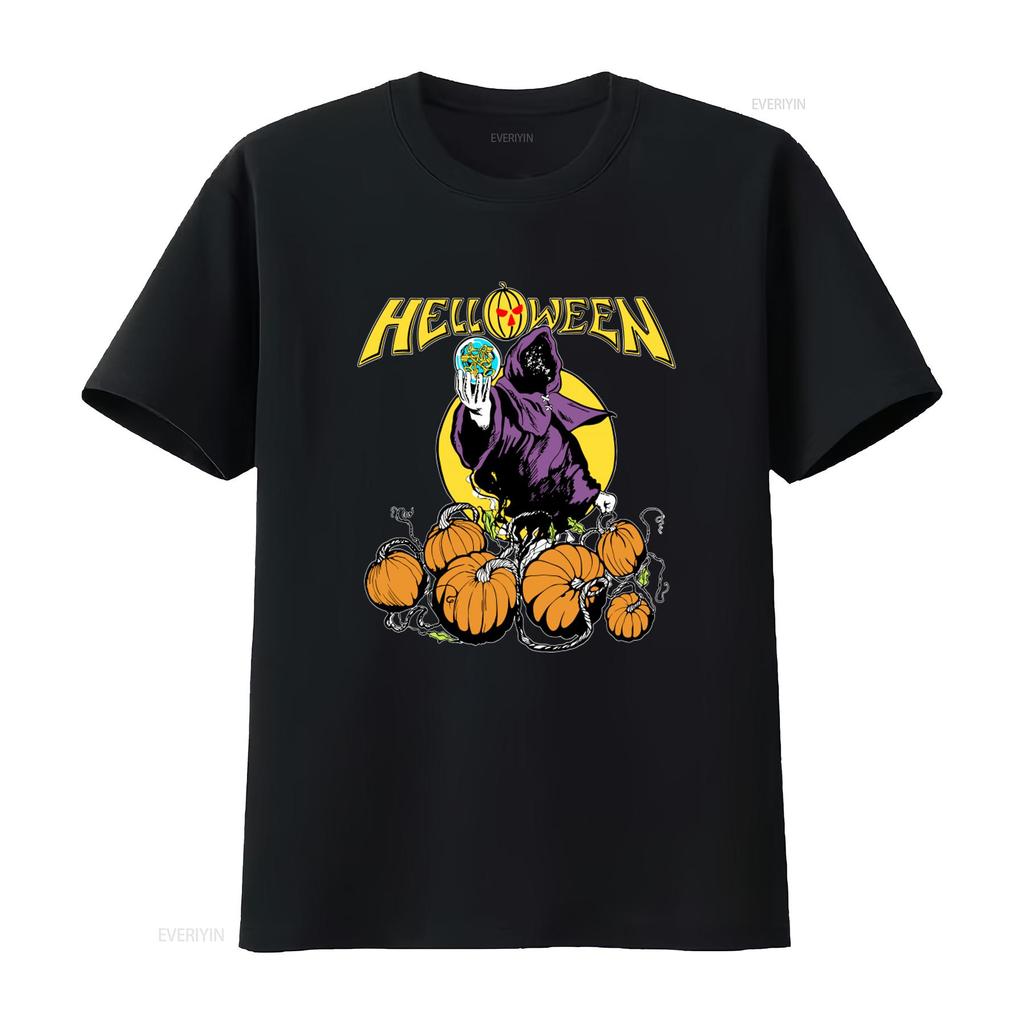 Vintage Selten Helloween 1988 Pumpkins Fly Free Tour Konzert Band T-Shirt vintage Gewaschen Bequem Grafik