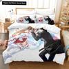 Anime Sword Art Online 3D Bedding Set Duvet Cover Pillowcase Boys Gift Home Textile Bed Linen