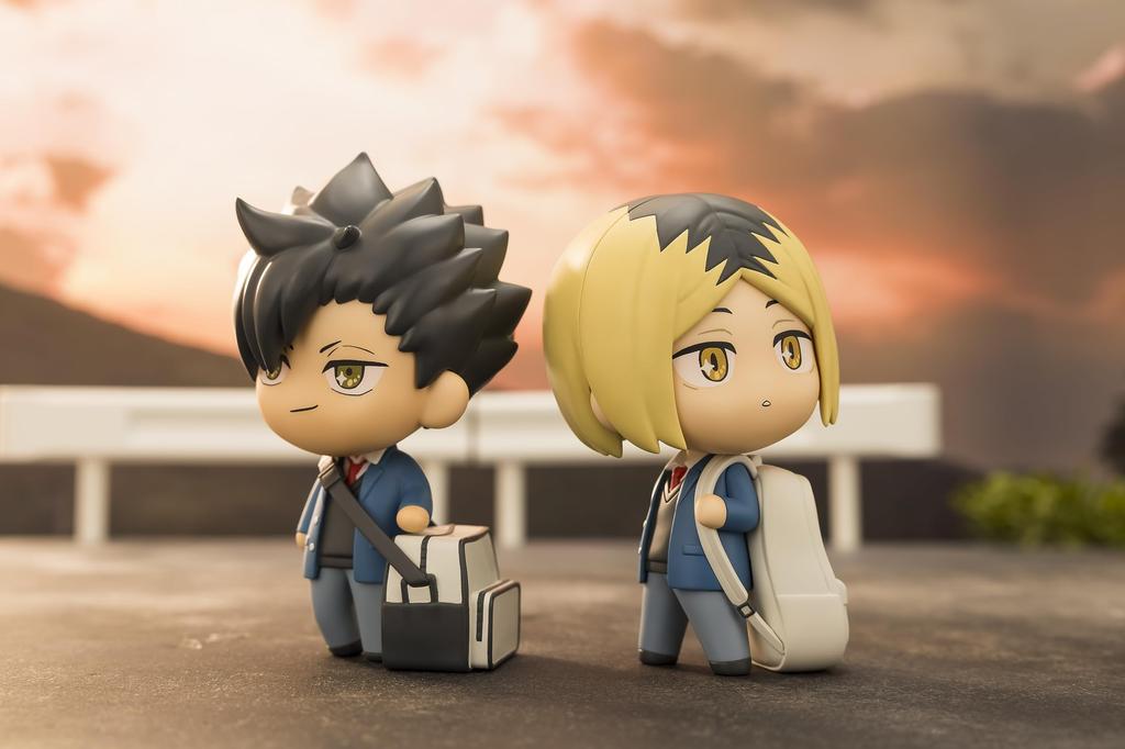 Rowtashii Noise Tekupiku Kuroo approximately 100mm PVC ABS painted action figure Haikyu!! Tetsuro, &