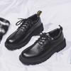 Mode Leder Herren Freizeitschuhe Atmungsaktiv Handgefertigt Herren Business Schuhe Klassische Schwarze Schuhe Flats Herren Anzugschuhe Mokassins