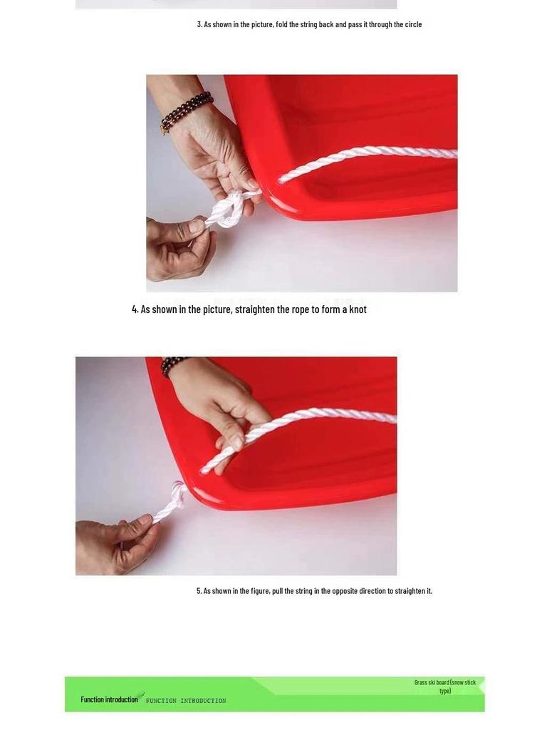 Thickened Snow and Sand Sled for Adults and Kids