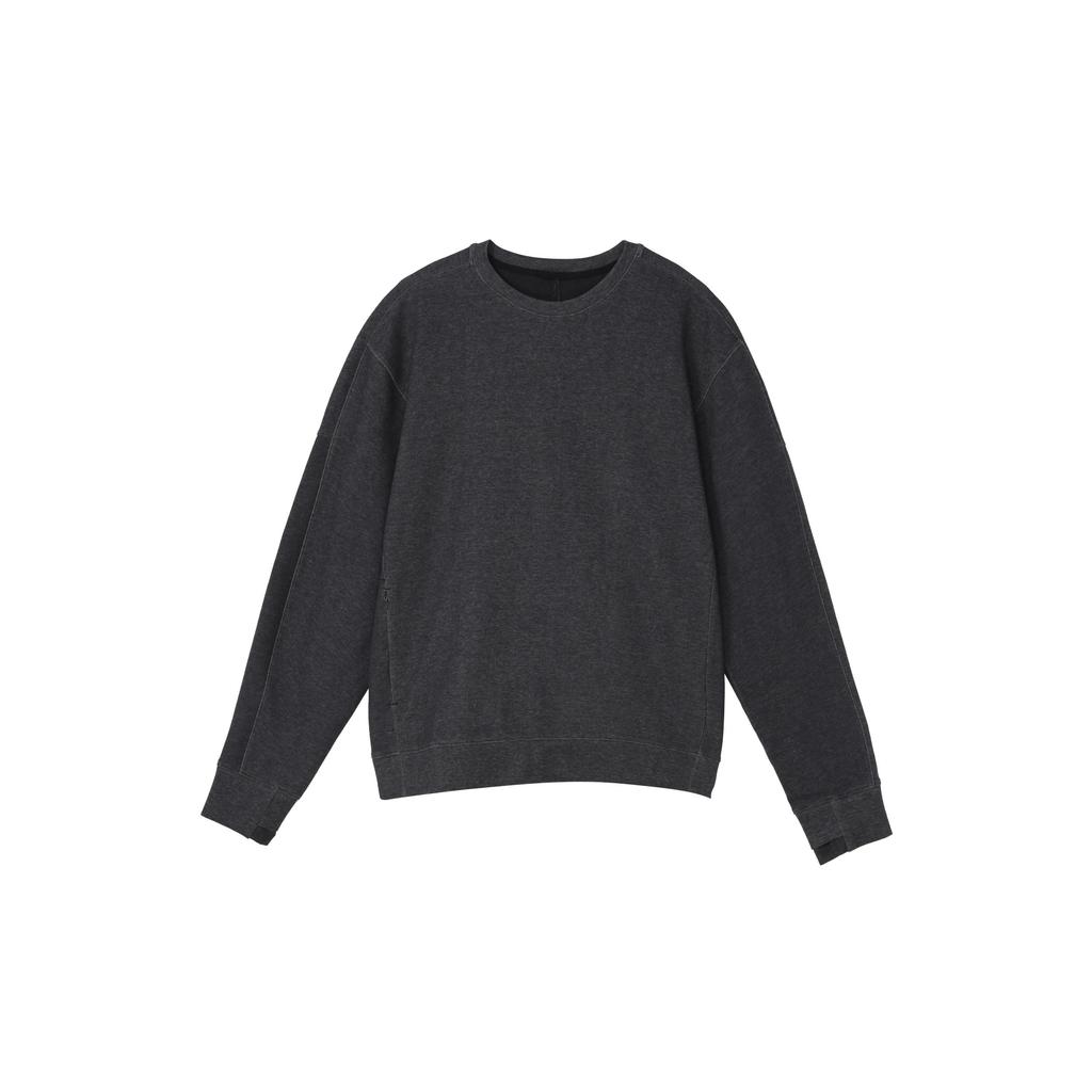 Nike Sweatshirts Men's Black Crew Neck Moderate Regular CU6246-010