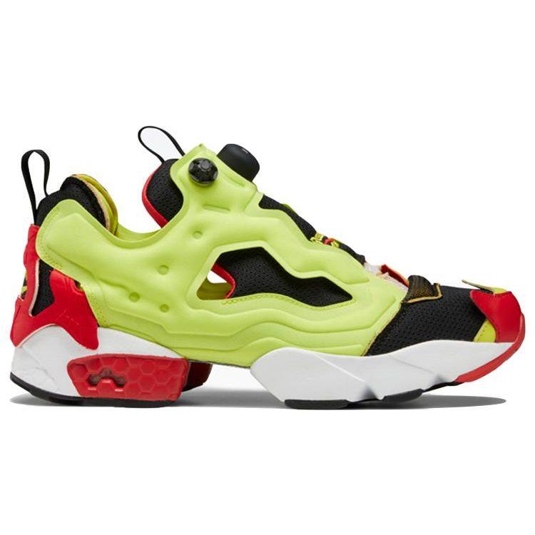 Reebok Unisex Maison Margiela x Instapump Fury Memory Of Citron Nero Citron Rosso GZ9607