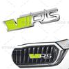 3D Chrome Metal Car Styling VRS Logo Front Grille Emblem Sticker For Skoda Octavia Fabia Rapid Superb Kodiaq Rear Trunk Decor