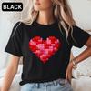 Building Bricks Love Heart Shirt Building Blocks T-shirt Master Builder Gift Cute Heart Tees