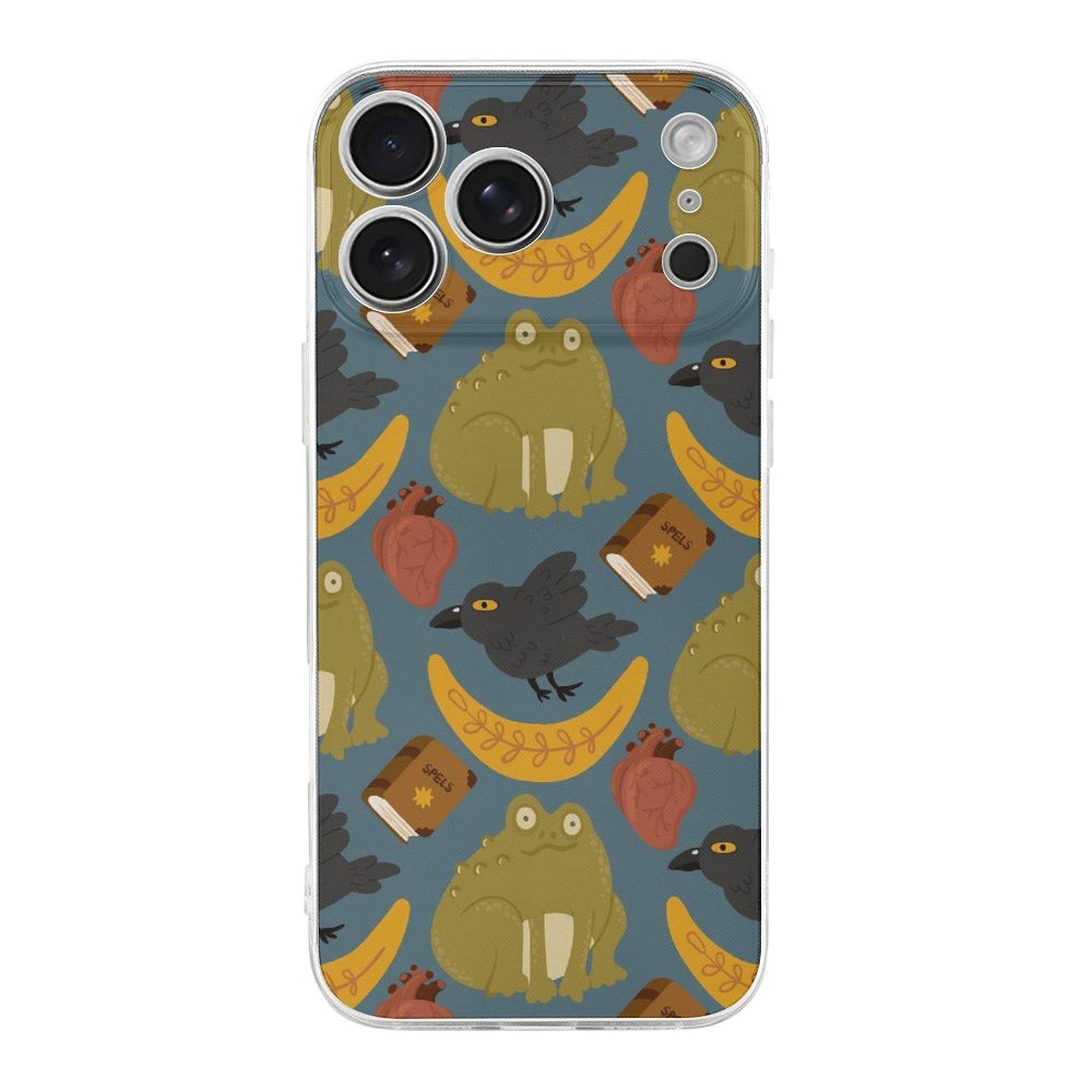 

1 Pack For Iphone 17/17Air/17Pro/17ProMax Transparent TPU Shock Absorption Case With Soft Bumper Edges, Screen Lift And Lens Bezel IPHONE-17ProMax белый