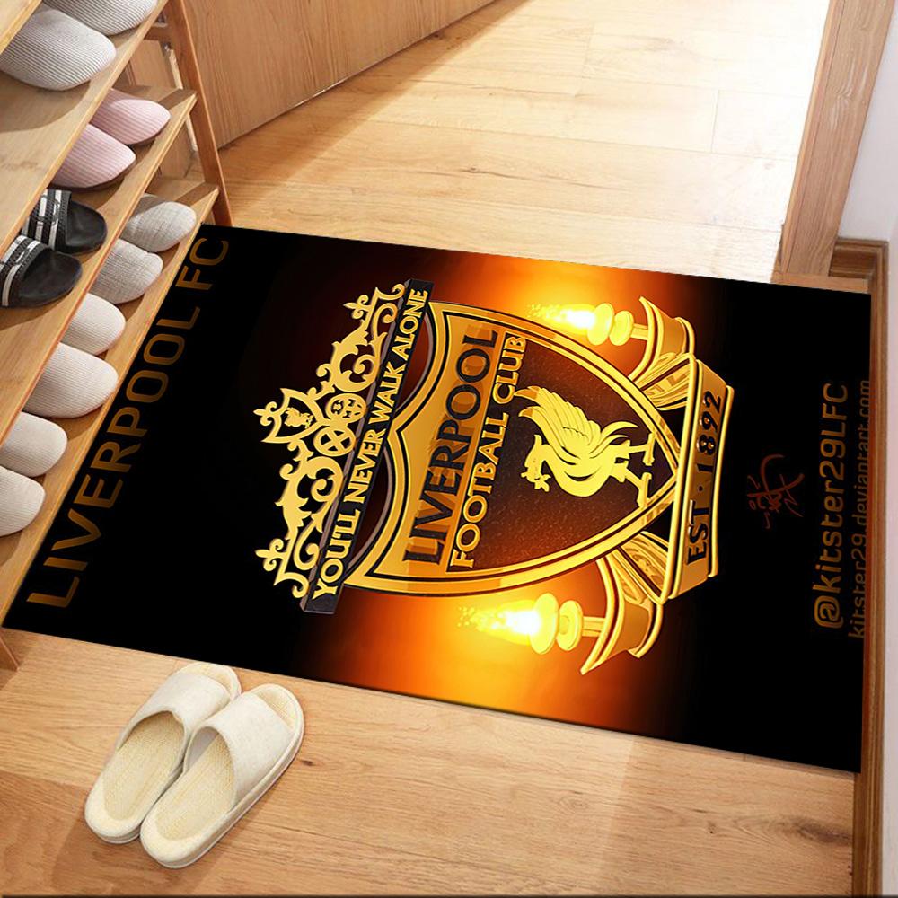 Liverpool Football Club Carpet Design For Living Rooms Outdoor Decorate Room Foyer Antislip Carpet Anime Office Decor Birthdaychristmas Gift