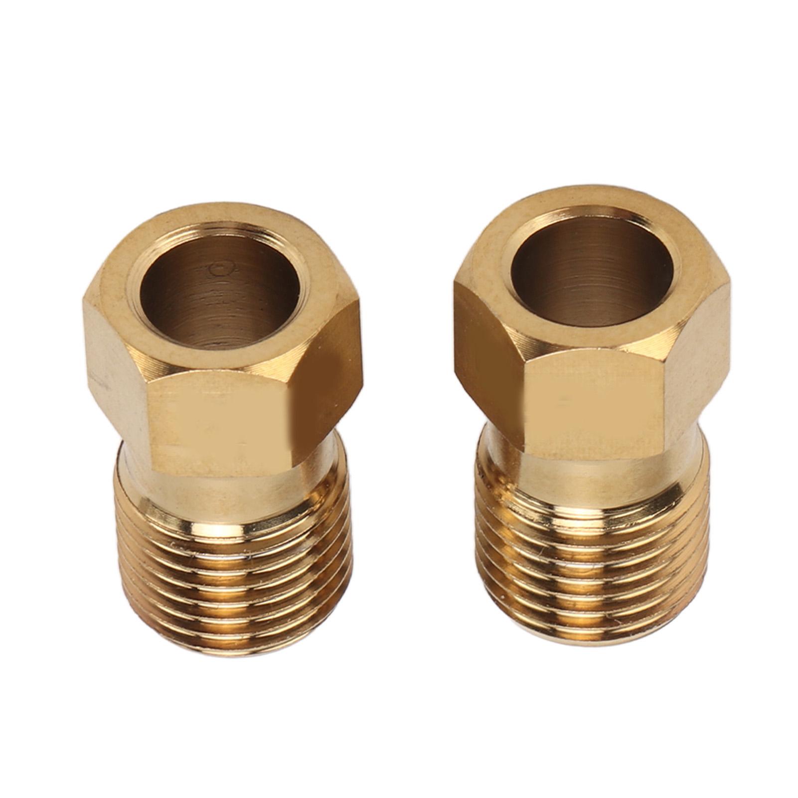 

2Pcs Bike Oil Needle Olive Hd Ti Alloy Hydraulic Disc Brake Insert Fitting Set Kit