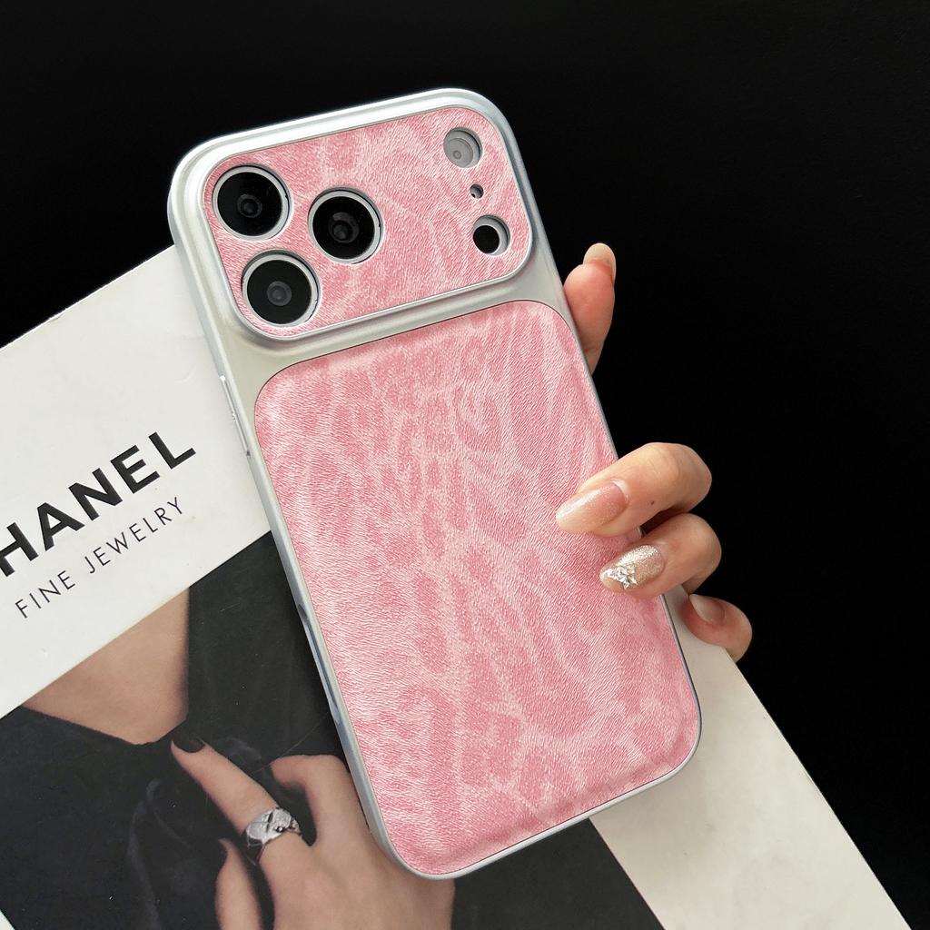 Instantly Become 17 Leopard Print Phone Case For For Iphone 17 16 1 14 13 Pro Max Large Window Lens Protect Shockproof Matte Cover