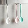 3pcs Silicone Spoon Mixing Soup Spoons Kitchen Mixing Ladle Cooking Utensils Kitchenware Tool for Stirring and Serving