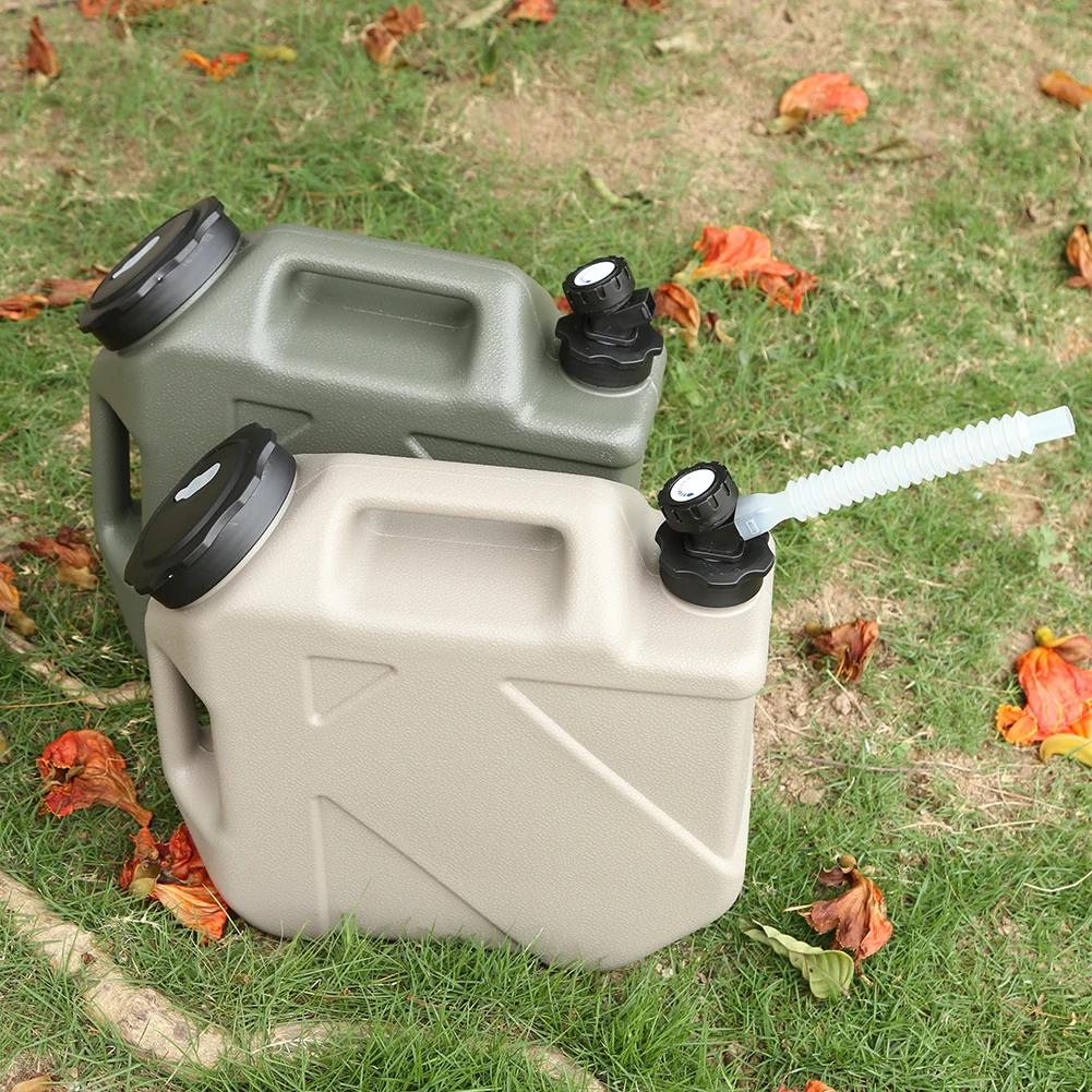 10/11/12L Car Water Bucket Large Capacity Camp Water Container Outdoor Water Bucket Portable Car Water Tank for Cooking Picnic