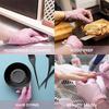 100PCS Pink Nitrile Disposable Gloves Powder & Latex Free Gloves for Kitchen Cooking Household Beauty Petcare Hair Dye Gloves