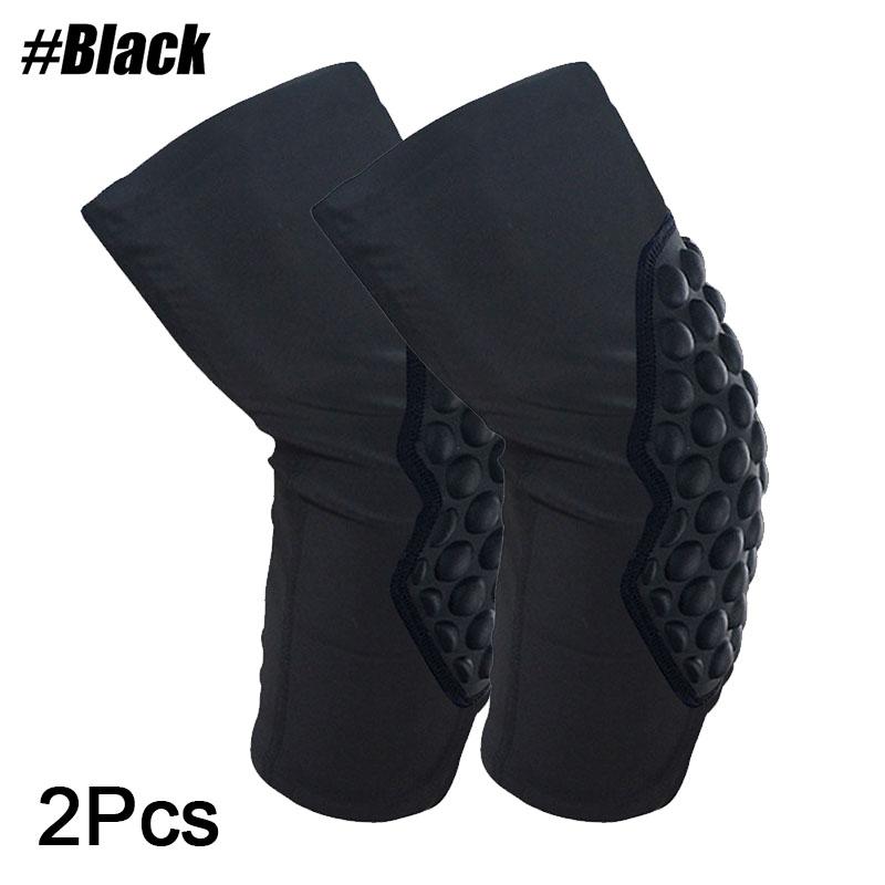 

1/2Pcs Knee Pads Compression Sleeve for Basketball Volleyball Football Anti-slip Knee Protector Youth Adult M