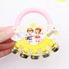 Small Baby Hand-Held Rattle With Bell Sand Hammer Bell Soothing Toy Puzzle Early Childhood Education Children Grasp Hand Rattle