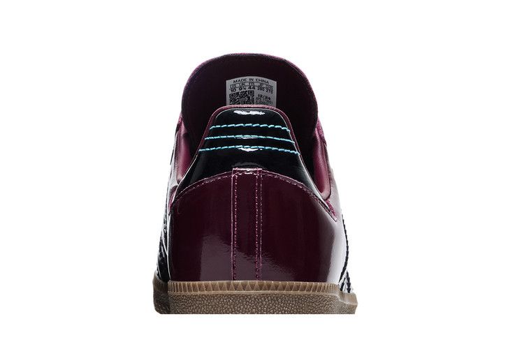 adidas Samba OG 'Maroon Black Patent'