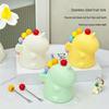 Creative Unicorn Fruit Fork Set - Cute Cartoon Dessert & Cake Stainless Steel Forks with Storage for Home Use