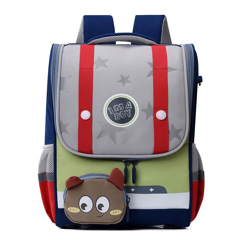 

School BagsNew cute cartoon large class 3-6 years old student bag primary school students large capacity lightweight