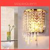 Modern Crystal Wall Light With Led Bulb For Bedroom Decor And Background Wall