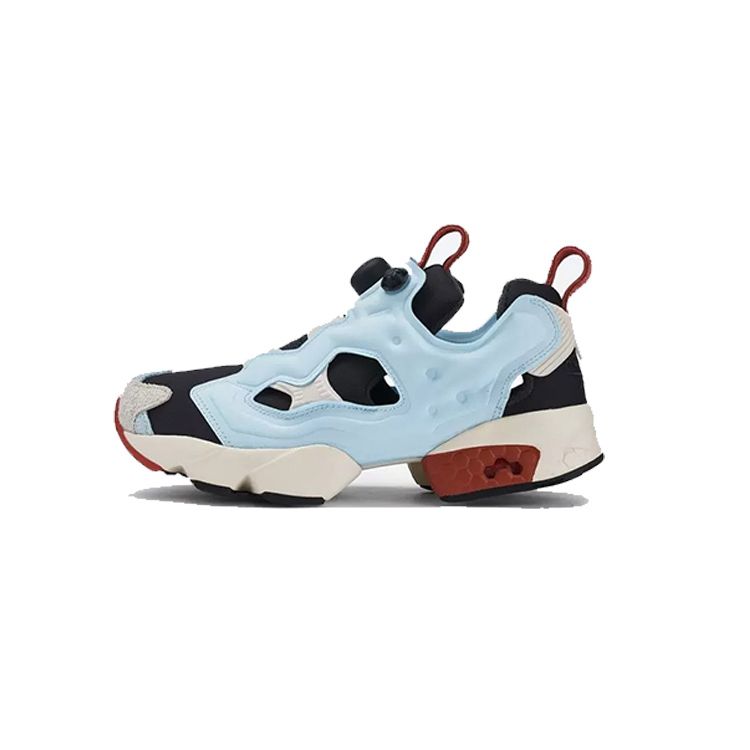 Reebok Instapump Fury 94 Hollow Inflatable Casual Retro Shock Absorbing Wear Resistant Low Top Running Shoes Unisex Sneaker Blue 100200786
