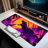 Game Pad Retro Neon Dinosaur Jungle Non Slip Rubber Lock Edge Keyboard Pad Esports Gamer Office Laptop Desktop Cushion