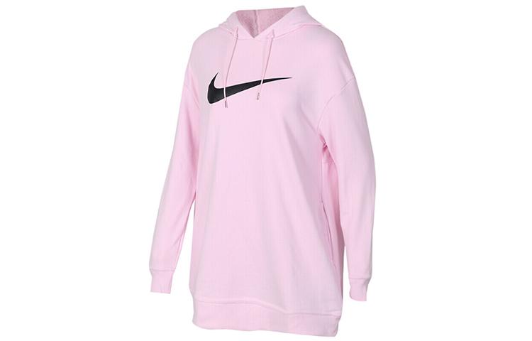Nike Sweatshirts Women s Pink Hooded Moderate Regular AV8291-663 L